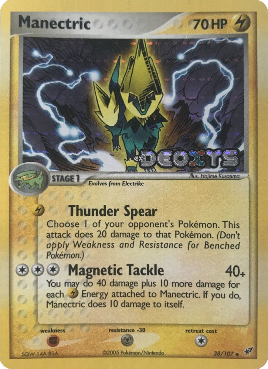 Manectric (38/107) (Stamped) [EX: Deoxys] | Game Master's Emporium (The New GME)