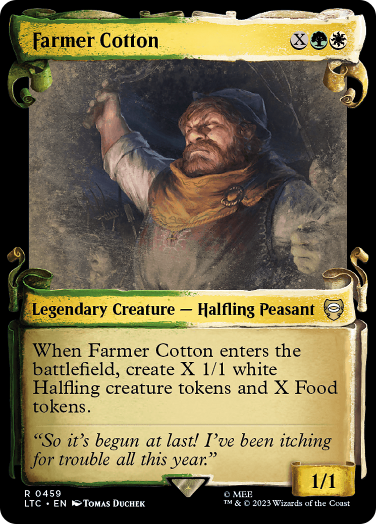 Farmer Cotton [The Lord of the Rings: Tales of Middle-Earth Commander Showcase Scrolls] | Game Master's Emporium (The New GME)