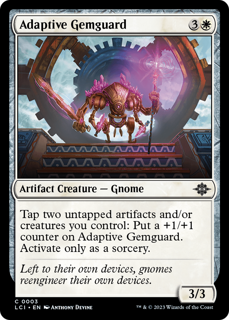 Adaptive Gemguard [The Lost Caverns of Ixalan] | Game Master's Emporium (The New GME)