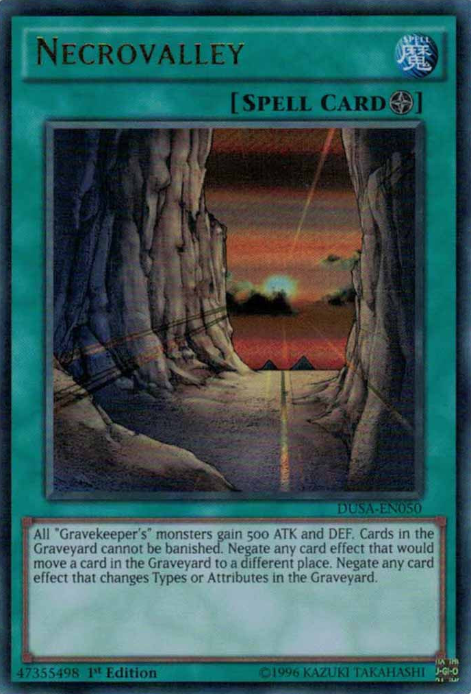 Necrovalley [DUSA-EN050] Ultra Rare | Game Master's Emporium (The New GME)