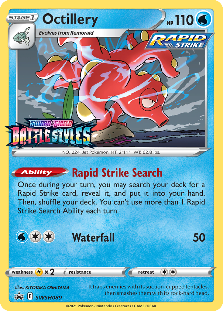 Octillery (SWSH089) (Prerelease Promo) [Sword & Shield: Black Star Promos] | Game Master's Emporium (The New GME)