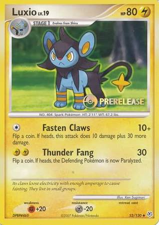 Luxio (52/130) (Prerelease Promo) [Nintendo: Black Star Promos] | Game Master's Emporium (The New GME)