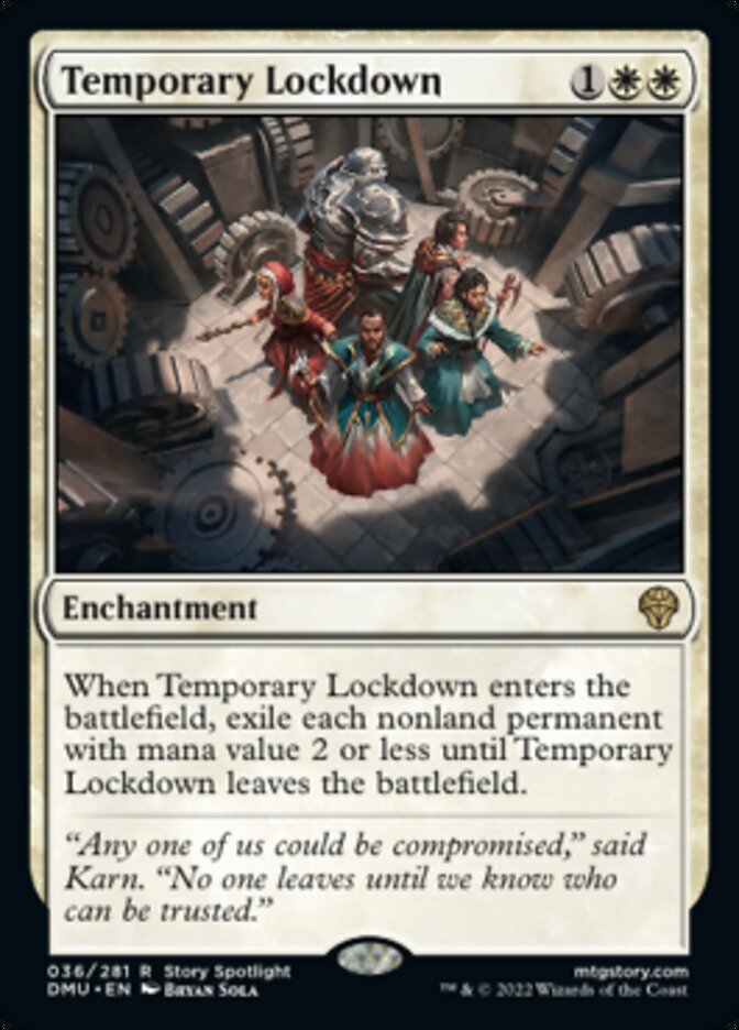 Temporary Lockdown [Dominaria United] | Game Master's Emporium (The New GME)