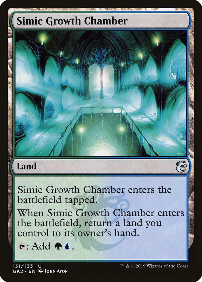 Simic Growth Chamber [Ravnica Allegiance Guild Kit] | Game Master's Emporium (The New GME)