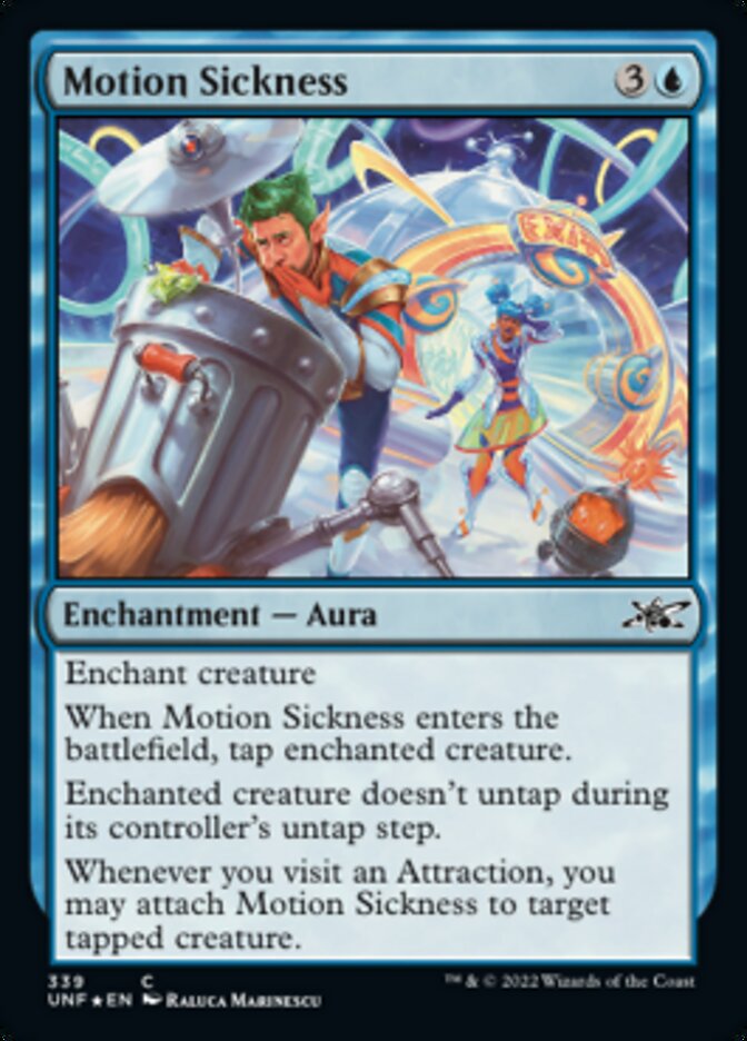 Motion Sickness (Galaxy Foil) [Unfinity] | Game Master's Emporium (The New GME)