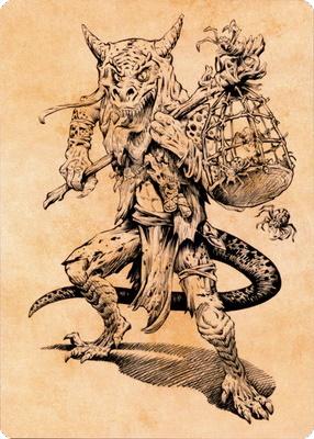 Taunting Kobold Art Card [Commander Legends: Battle for Baldur's Gate Art Series] | Game Master's Emporium (The New GME)