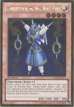 Thunder King Rai-Oh [PGLD-EN075] Gold Rare | Game Master's Emporium (The New GME)