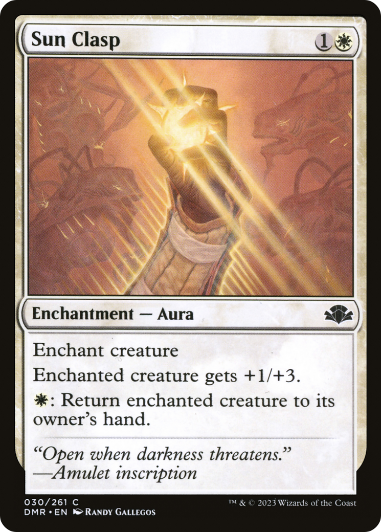 Sun Clasp [Dominaria Remastered] | Game Master's Emporium (The New GME)