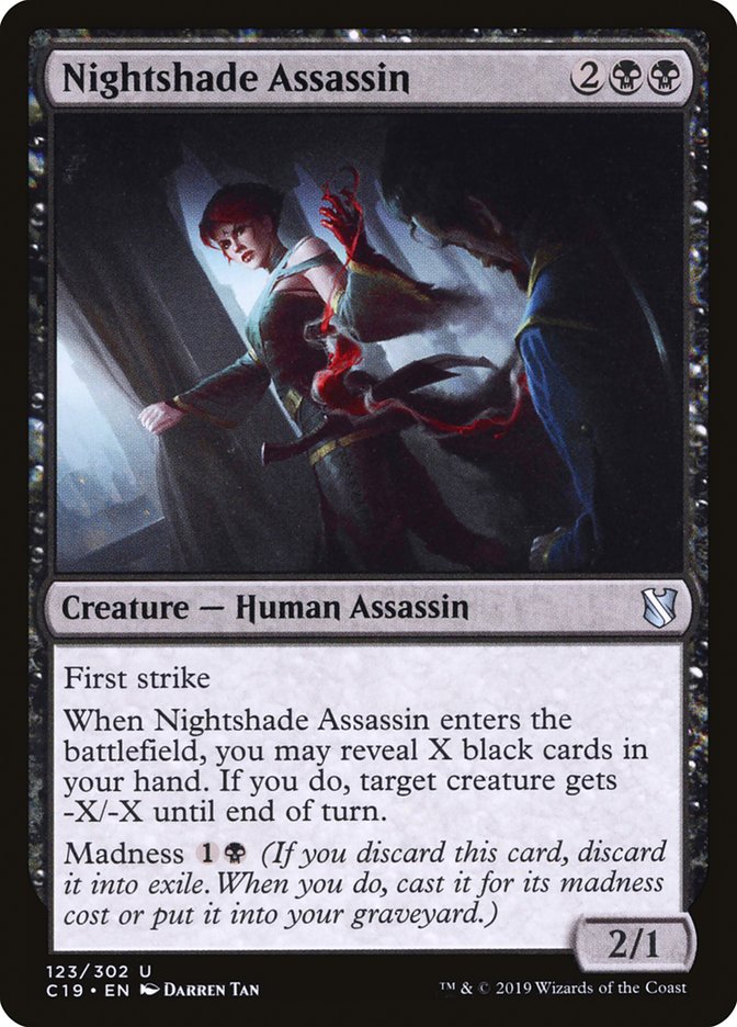 Nightshade Assassin [Commander 2019] | Game Master's Emporium (The New GME)