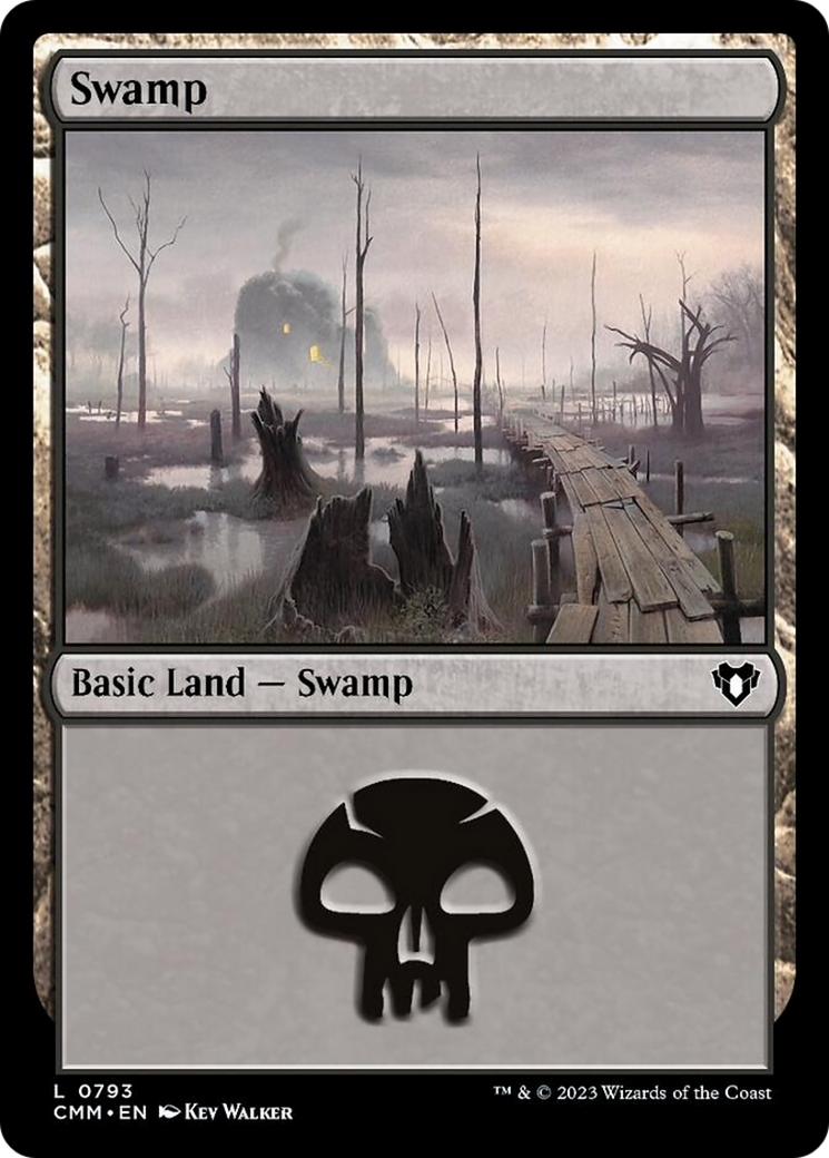 Swamp (793) [Commander Masters] | Game Master's Emporium (The New GME)