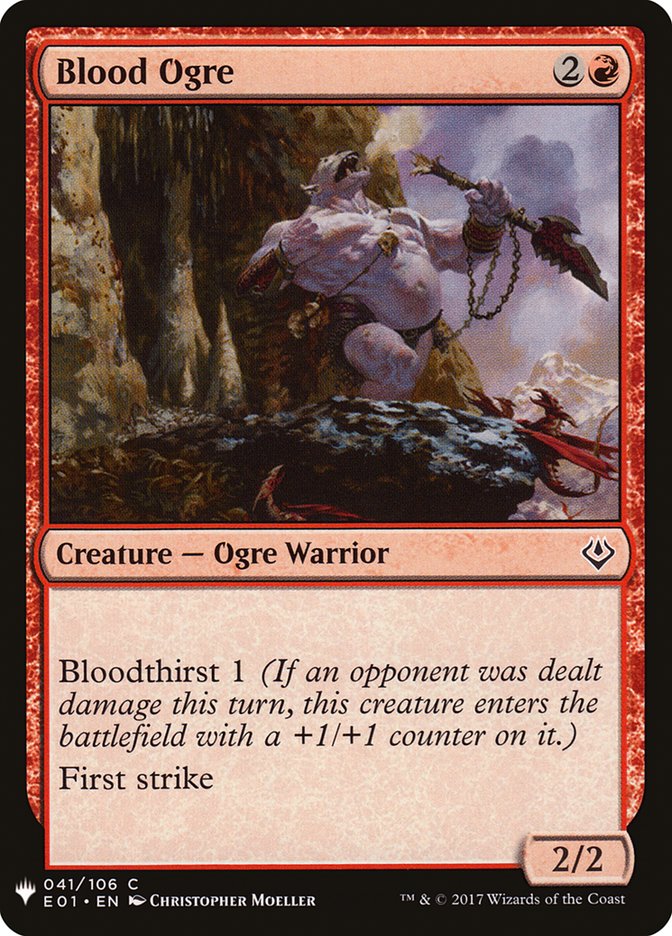 Blood Ogre [Mystery Booster] | Game Master's Emporium (The New GME)