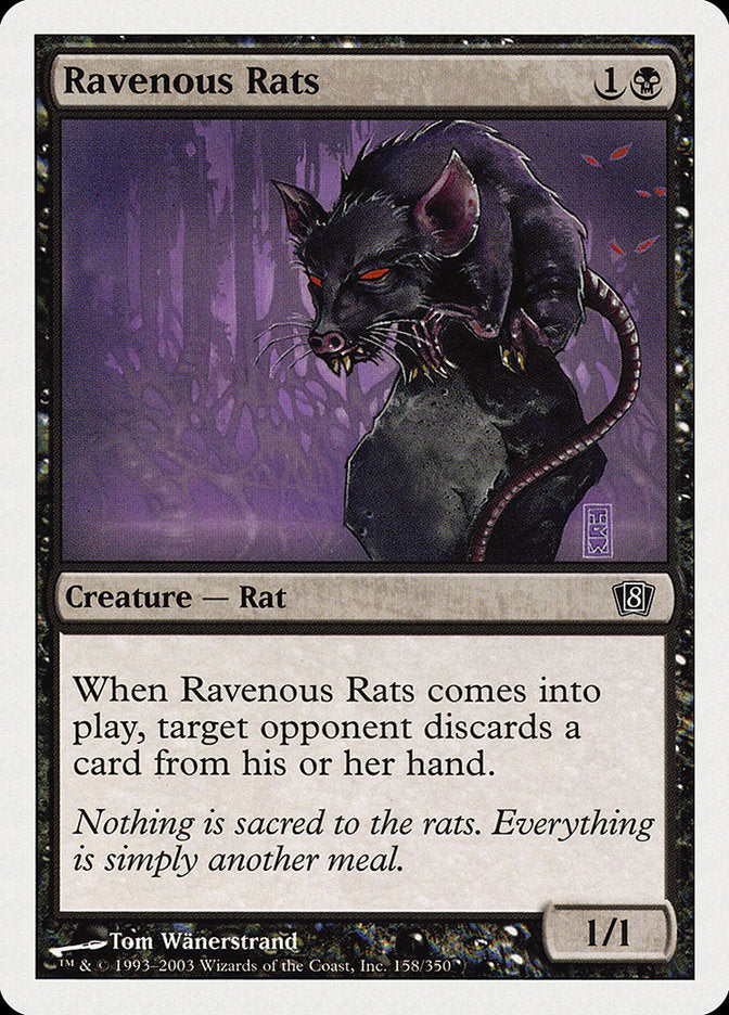 Ravenous Rats [Eighth Edition] | Game Master's Emporium (The New GME)