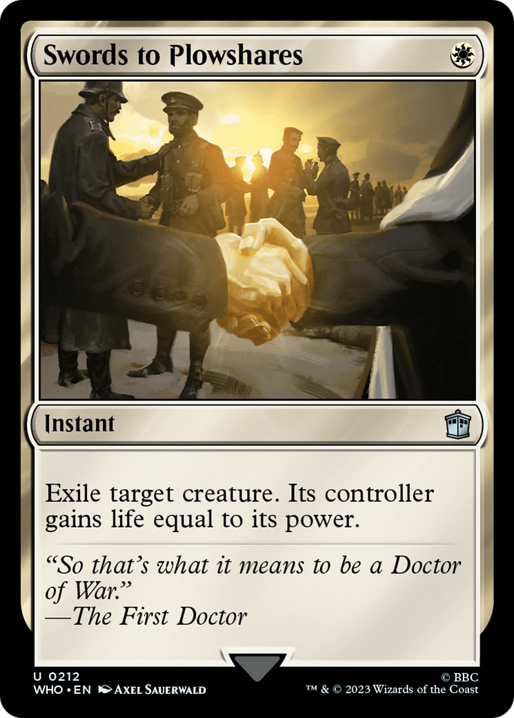 Swords to Plowshares [Doctor Who] | Game Master's Emporium (The New GME)