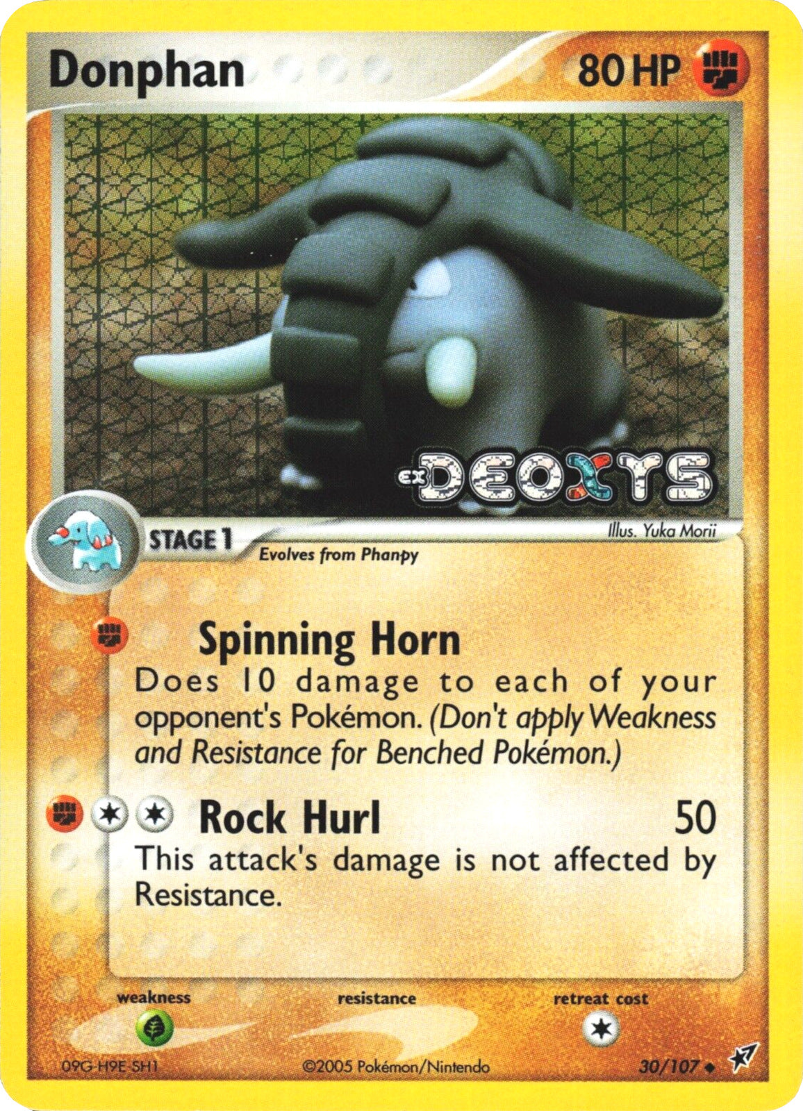 Donphan (30/107) (Stamped) [EX: Deoxys] | Game Master's Emporium (The New GME)