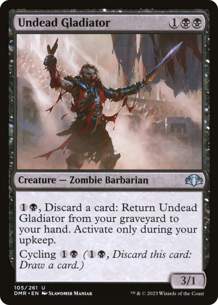 Undead Gladiator [Dominaria Remastered] | Game Master's Emporium (The New GME)