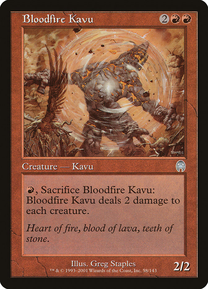 Bloodfire Kavu [Apocalypse] | Game Master's Emporium (The New GME)