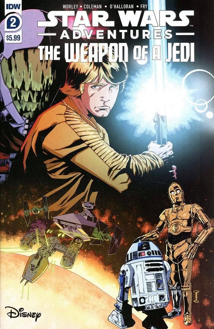 STAR WARS ADVENTURES WEAPON OF A JEDI #1 & #2 (OF 2) | Game Master's Emporium (The New GME)