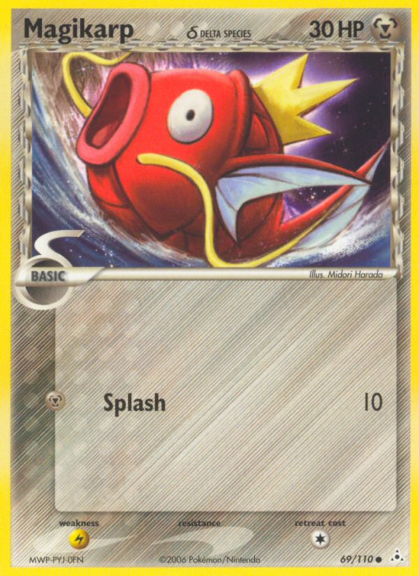 Magikarp (69/110) (Delta Species) [EX: Holon Phantoms] | Game Master's Emporium (The New GME)