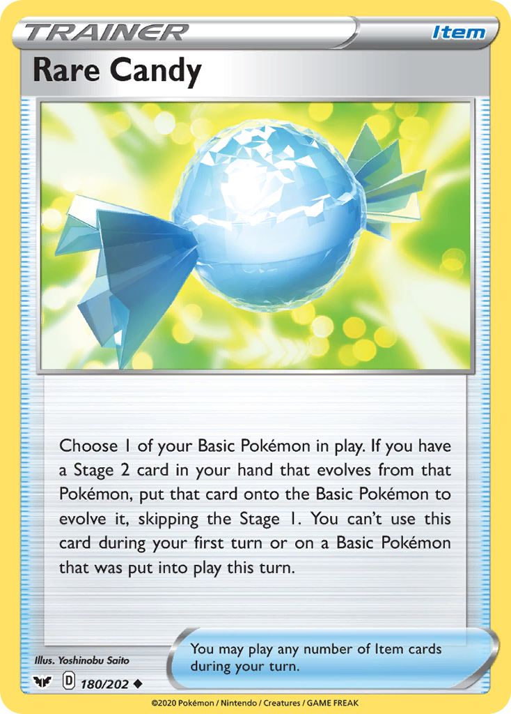 Rare Candy (180/202) [Sword & Shield: Base Set] | Game Master's Emporium (The New GME)