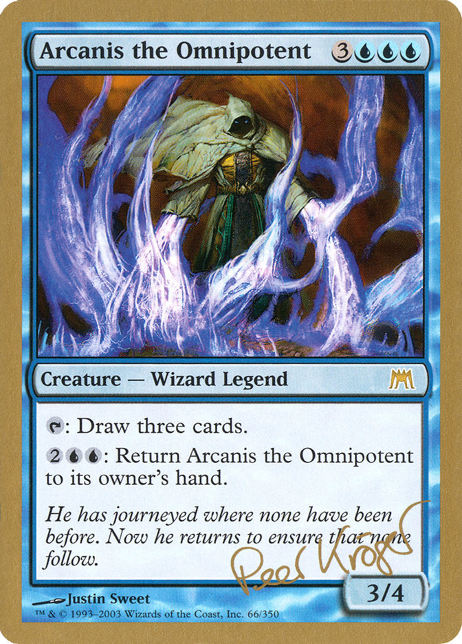 Arcanis the Omnipotent (Peer Kroger) [World Championship Decks 2003] | Game Master's Emporium (The New GME)