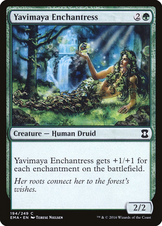 Yavimaya Enchantress [Eternal Masters] | Game Master's Emporium (The New GME)