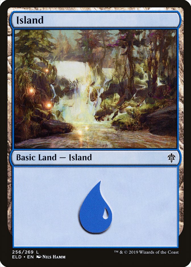 Island (256) [Throne of Eldraine] | Game Master's Emporium (The New GME)