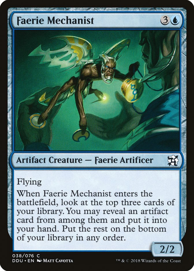 Faerie Mechanist [Duel Decks: Elves vs. Inventors] | Game Master's Emporium (The New GME)