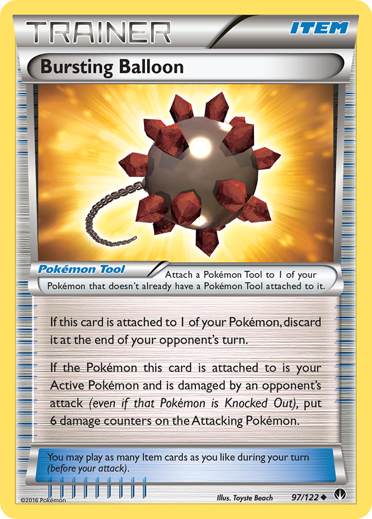 Bursting Balloon (97/122) [XY: BREAKpoint] | Game Master's Emporium (The New GME)