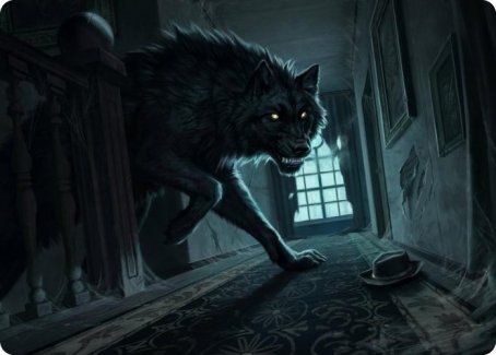 Primal Adversary Art Card [Innistrad: Midnight Hunt Art Series] | Game Master's Emporium (The New GME)