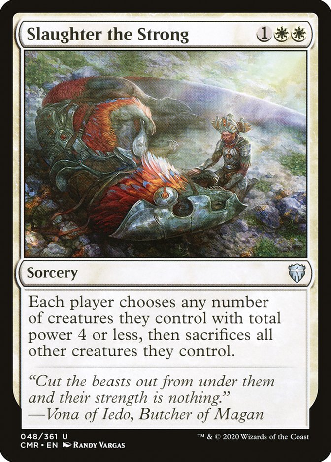 Slaughter the Strong [Commander Legends] | Game Master's Emporium (The New GME)