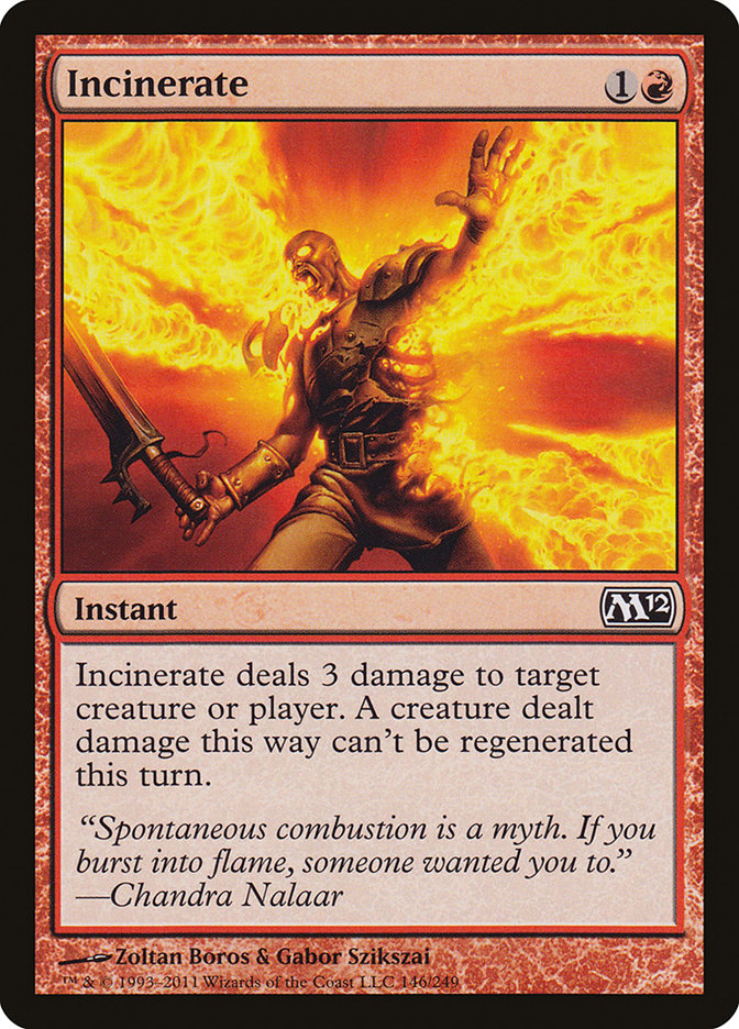 Incinerate [Magic 2012] | Game Master's Emporium (The New GME)