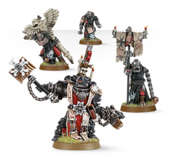 Black Templars Chaplain Grimaldus & Retinue | Game Master's Emporium (The New GME)