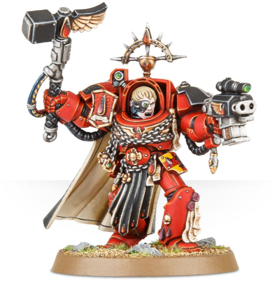 Blood Angels Captain In Terminator Armour | Game Master's Emporium (The New GME)
