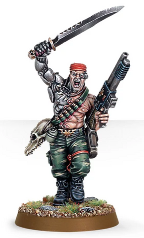Astra Militarum Catachan Colonel 'Iron Hand' Straken – Game Astra Militarum Catachan Colonel 'Iron Hand' Straken – Game