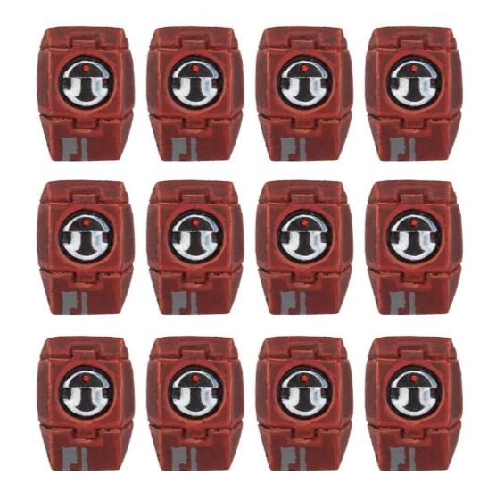 Tau  Farsight Enclave Fire Warriors Shoulder Pads | Game Master's Emporium (The New GME)