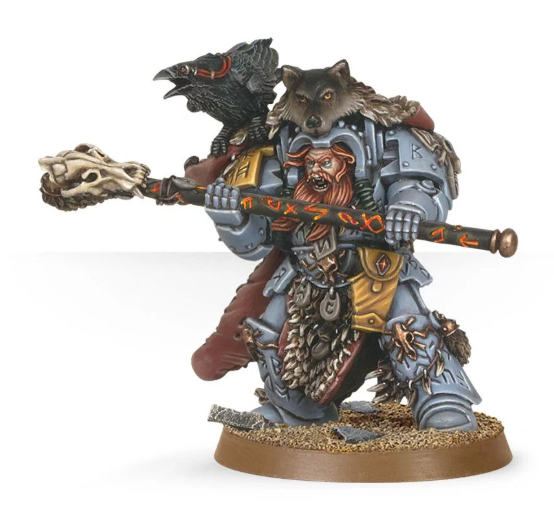 Space Wolves  Njal Stormcaller in Terminator Armour | Game Master's Emporium (The New GME)