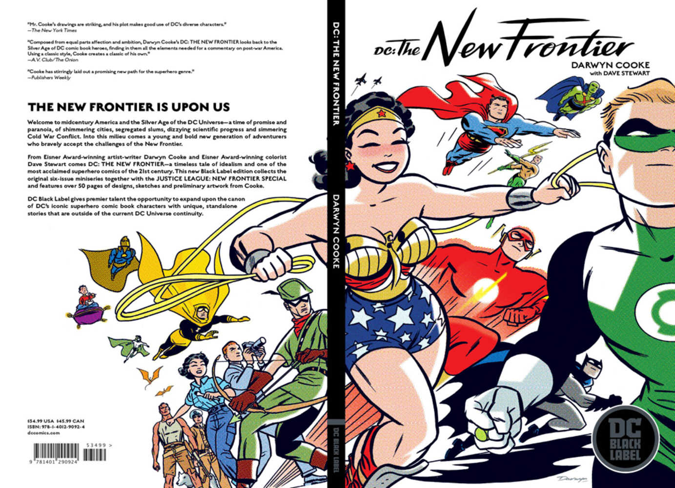 DC The New Frontier TPB New Edition Black Label | Game Master's Emporium (The New GME)