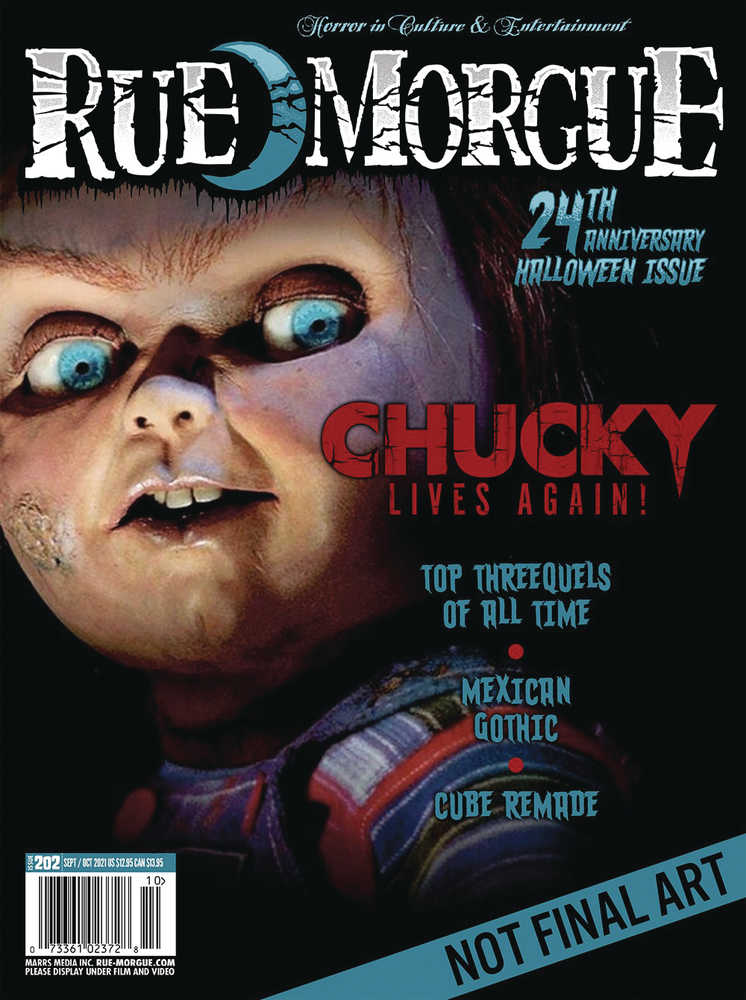 Rue Morgue Magazine #203 August 2021 | Game Master's Emporium (The New GME)