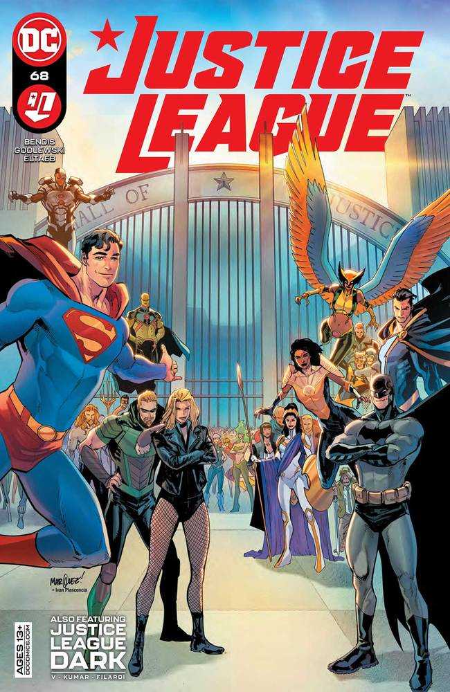 Justice League #68 Cover A David Marquez | Game Master's Emporium (The New GME)