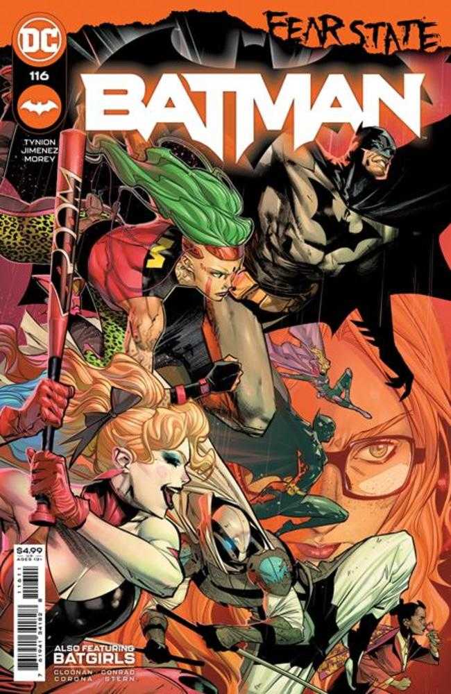 Batman #116 Cover A Jorge Jimenez (Fear State) | Game Master's Emporium (The New GME)