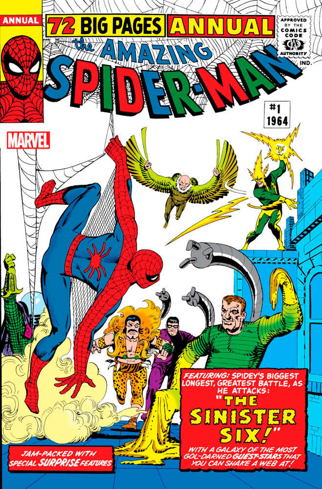 Amazing Spider-Man Annual #1 Facsimile Edition | Game Master's Emporium (The New GME)