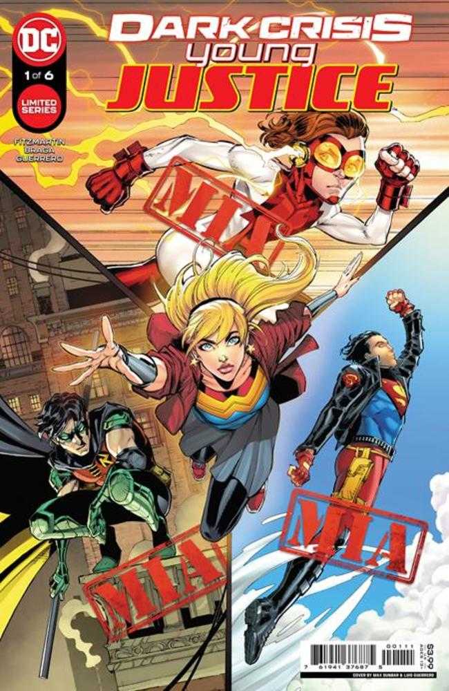Dark Crisis Young Justice #1 (Of 6) Cover A Max Dunbar | Game Master's Emporium (The New GME)