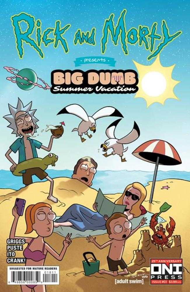Rick & Morty Big Dumb Summer Vacation #1 Cover A Fridolfs | Game Master's Emporium (The New GME)