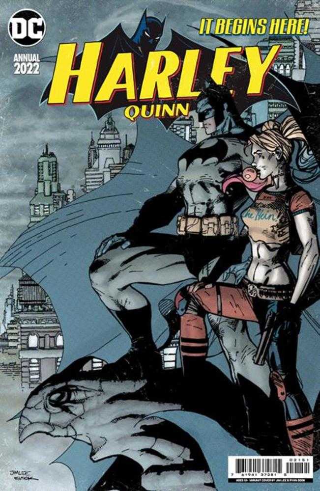 Harley Quinn 2022 Annual #1 (One Shot) Cover C Jim Lee & Ryan Sook Homage Card Stock Variant | Game Master's Emporium (The New GME)