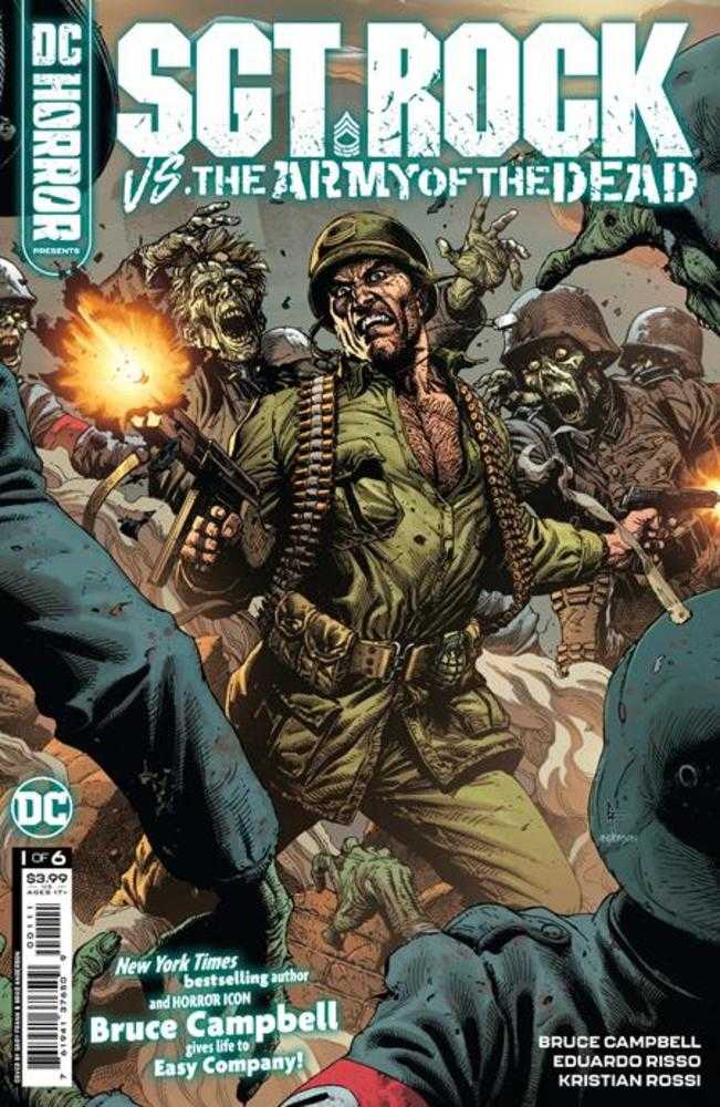 DC Horror Presents Sgt Rock vs The Army Of The Dead #1 (Of 6) Cover A Gary Frank (Mature) | Game Master's Emporium (The New GME)