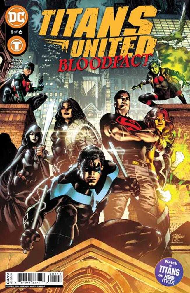 Titans United Bloodpact #1 (Of 6) Cover A Eddy Barrows | Game Master's Emporium (The New GME)