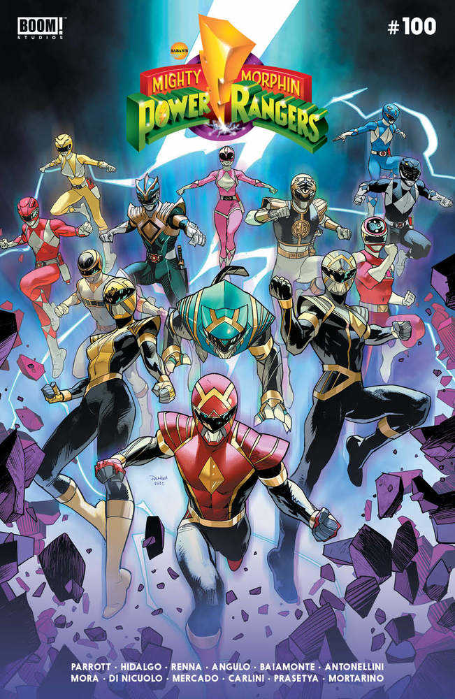 Mighty Morphin Power Rangers #100 Cover A Mora | Game Master's Emporium (The New GME)