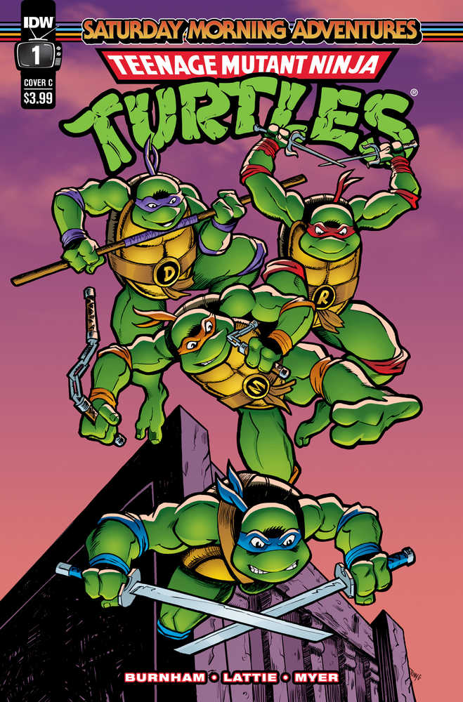 Teenage Mutant Ninja Turtles Saturday Morning Adventures #1 Cover C Gregori | Game Master's Emporium (The New GME)