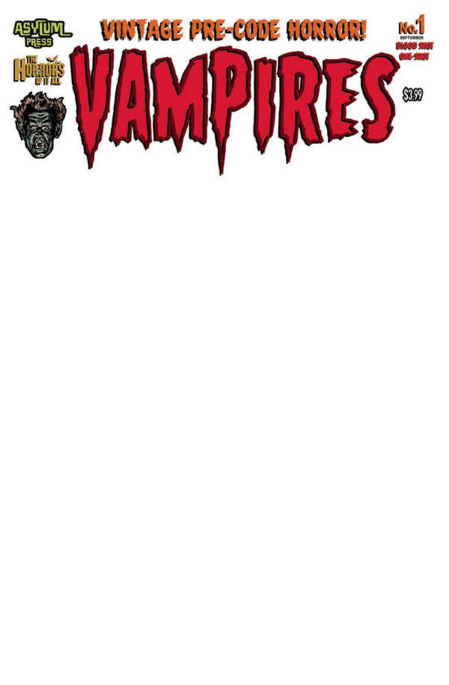Vampires Blood Shot One Shot Cover C Blank (Mature) | Game Master's Emporium (The New GME)