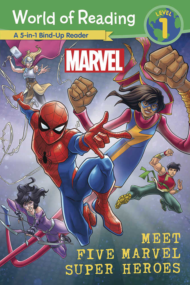 World Of Reading Meet Five Marvel Super Heroes Softcover | Game Master's Emporium (The New GME)